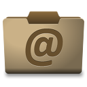 Cardboard Contacts Icon 128x128 png